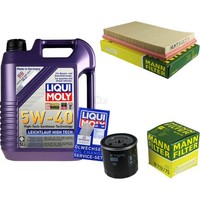 Inspektionskit Filter Liqui Moly ÖL 5L 5W-40 FüR Opel Vectra B 36_ 1.6I 16V