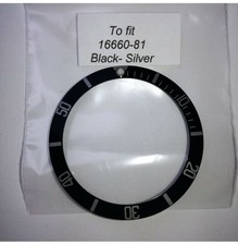 FIT ROLEX SEA-DWELLER 16600 16660 Inserto ghiera compatibile aftermarket