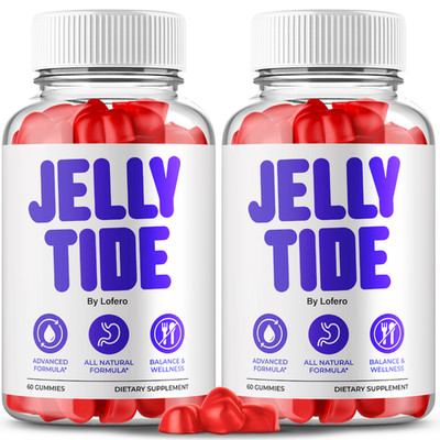 (2 Pack) Jelly Tide Gummies Weight Loss JellyTide Vitamins Supplement (120 ct)