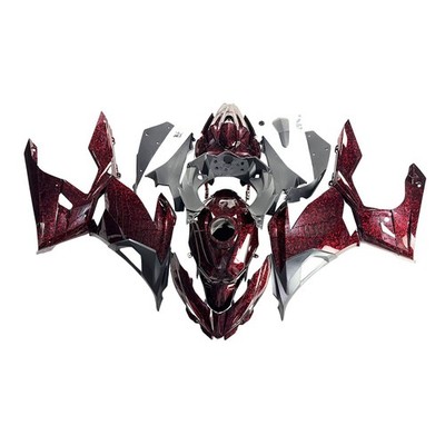 Red Carbon Fiber Fairing Kit For 2018-2023 Kawasaki Ninja 400 Injection Bodywork