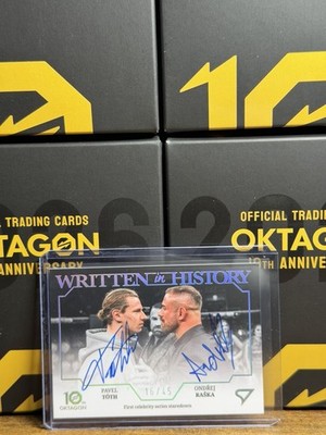 Oktagon 10Th Anniversary Pavel Tóth/Ondrej Raška Written in History Auto 16/45