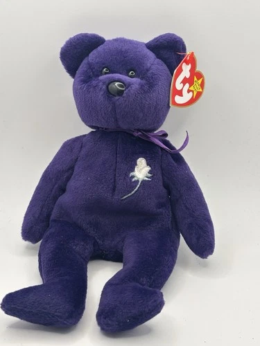 Ty Beanie Babies Vintage 1997 Princess Bear Toy