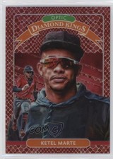 2020 Donruss Optic Diamond Kings Choice Red Dragon Prizm 38/88 Ketel Marte gx8