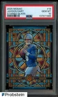 2025 Mosaic Stained Glass #19 Jaxson Dart Giants RC Rookie SSP CASE HIT PSA 10