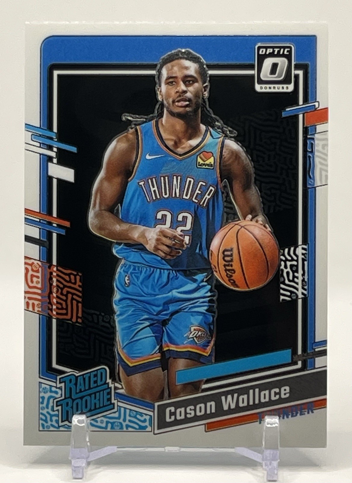Cason Wallace 2023-24 Panini Donruss Optic #218 Rookie