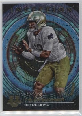 2022-23 Bowman Inception University Aqua Foil V1 160/199 Tyler Buchner #87 11oq