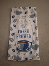 15 X 25 Kitchen Flour Sack towel Fresh Brewed 277822