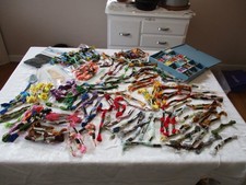 Embroidery Thread Floss 165 Skeins Unused Plus Carded in Case  Partials Lot
