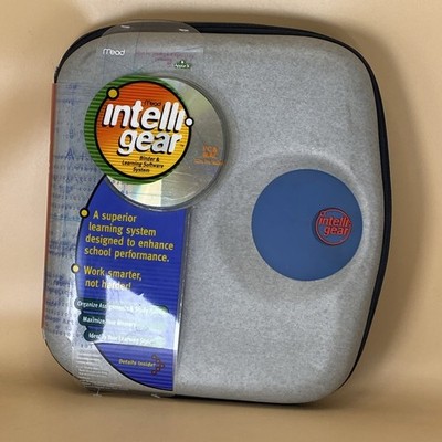 Vintage Intelli Gear Organizer  in package  / with CD for PC/ Mac/ new /Gray