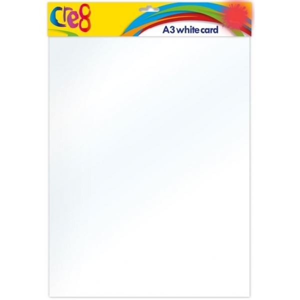 Martello Cre8 A3 White Card 10 Sheets