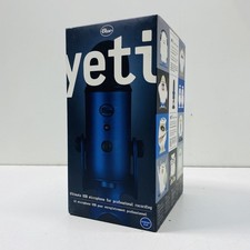 Blue Yeti Blue USB Microphone Professional Recording