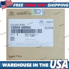 NEW OEM Hyundai Elantra Spark Plug 4pcs 2021-2023 DOHC-GDI 18868-08095