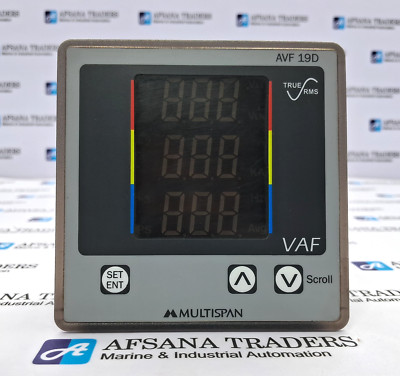MULTISPAN | AVF 19 | AVF-19D-B1-N0 | 230VAC 50HZ 3VA | VAF | METER