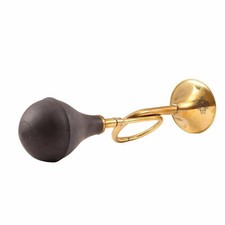 Ottone Stile Antico Auto Clacson con Gomma Pompa a Mano Musicial Strumento