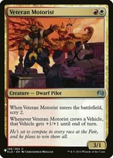 MTG-4x-Near Mint, English-Veteran Motorist - The List-The List