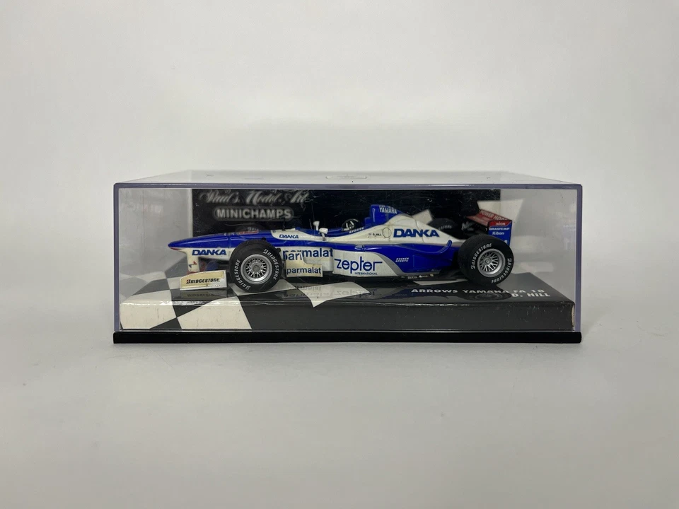 Minichamps Arrows Yamaha Fa 18 D.Hill 1/43 - Immagine 4 di 4