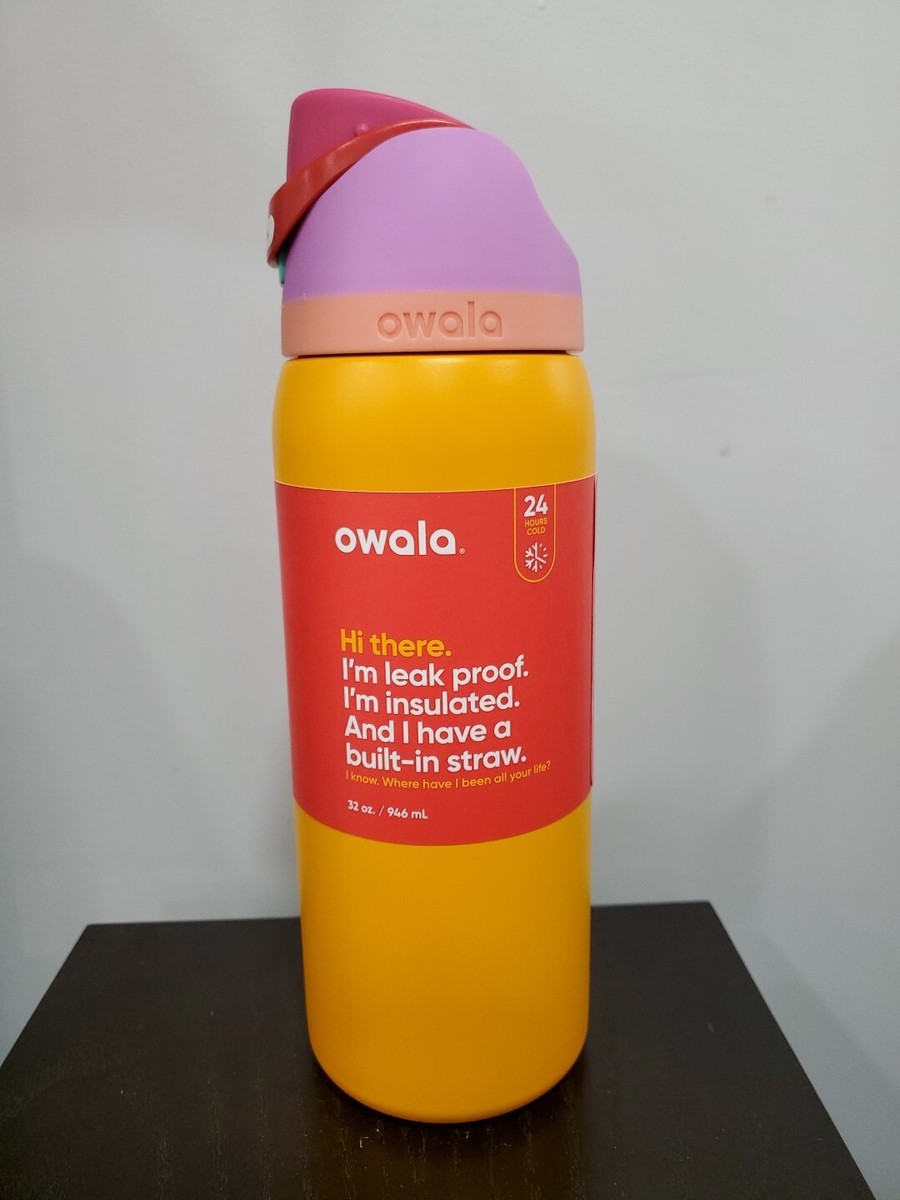 Owala FreeSip Stainless Steel Water Bottle / 32oz / Color