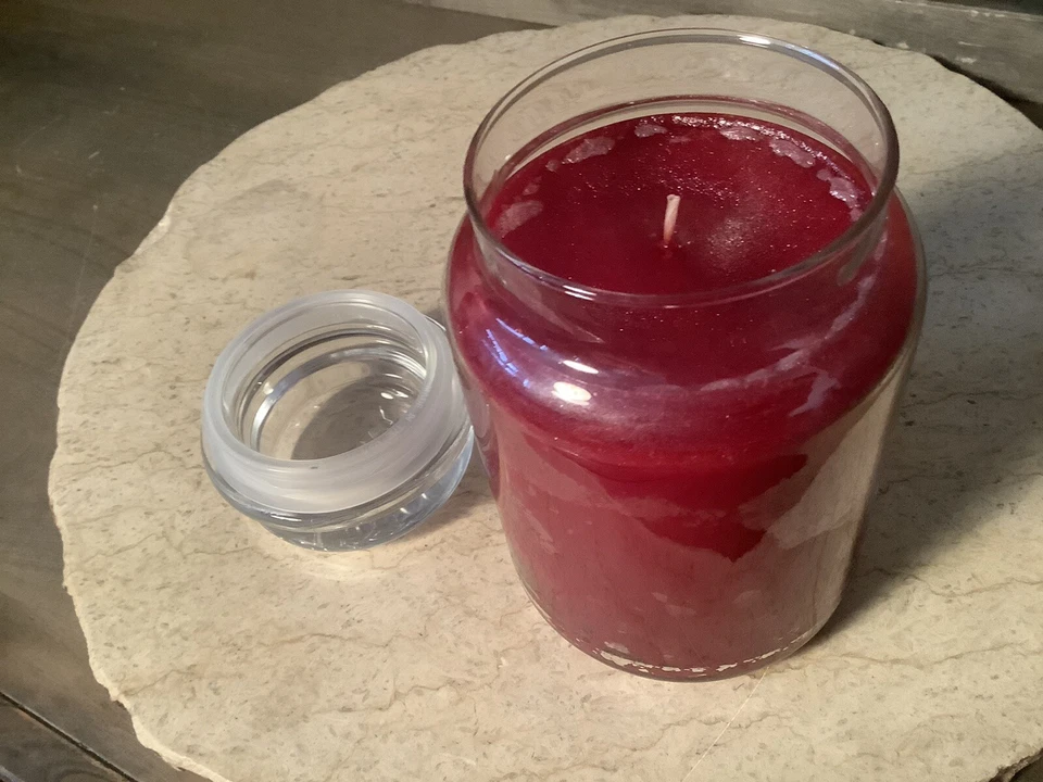 Yankee Candle SPARKLING CINNAMON Tarro Vela 22 Onzas NUEVO HERMOSO Foto 4 de 4