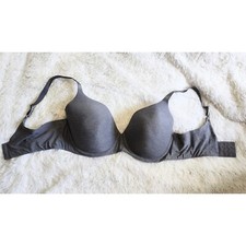 Aerie real sunnie full coverage bra heathered gray size 38DDD