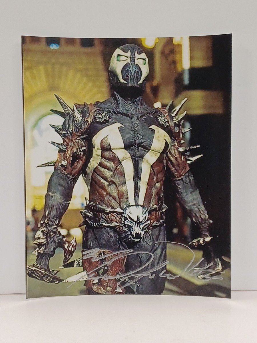 SPAWN MICHAEL JAI WHITE AUTOGRAPHED Signed 8×10 PHOTO Black