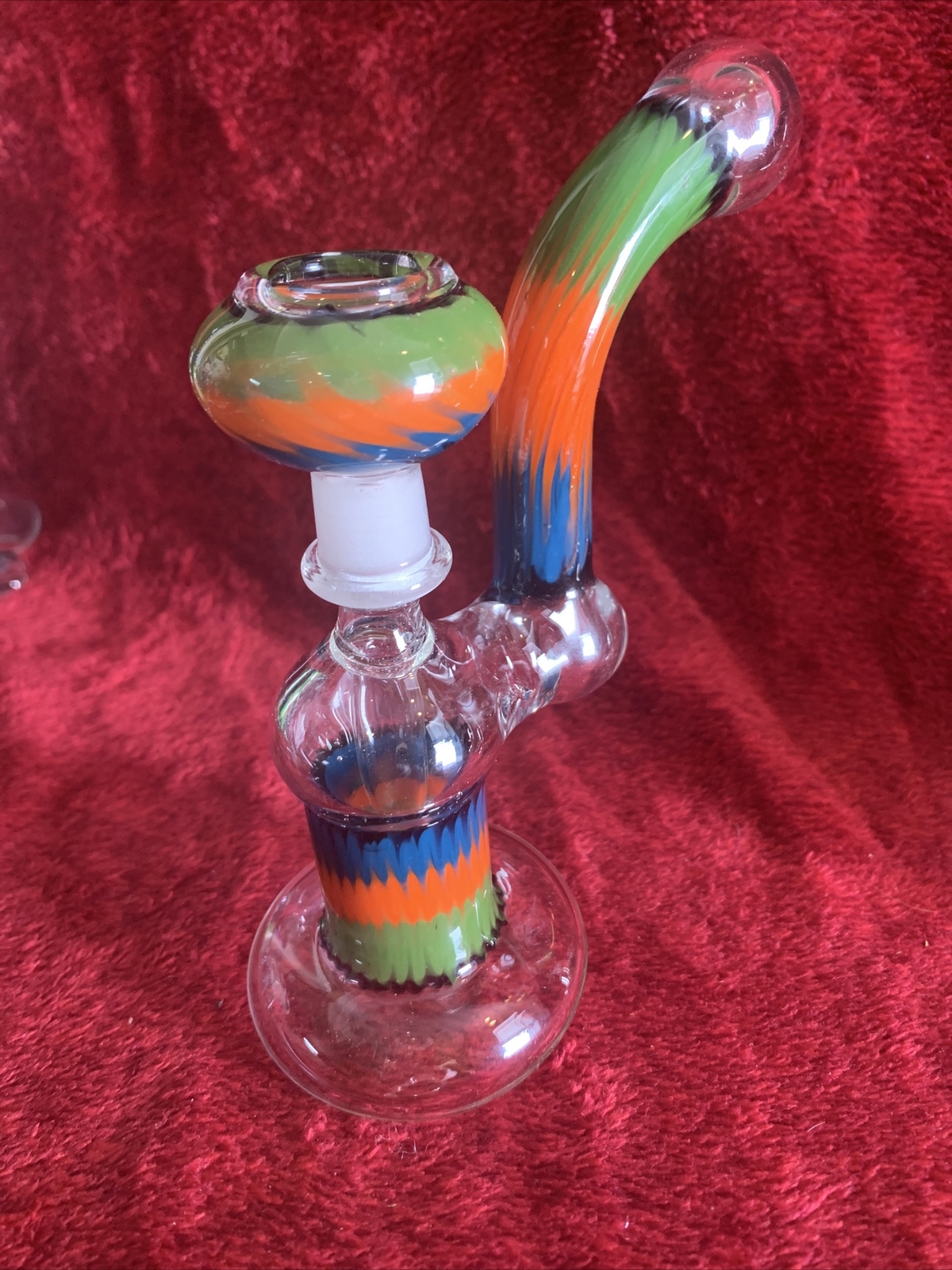 7” Pretty  Tobacco Water Pipe/Bubbler Multi Color