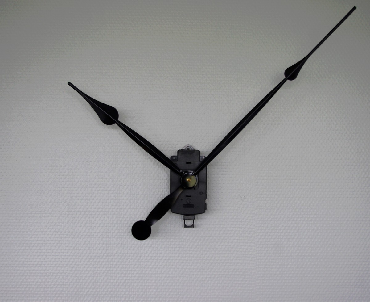 Mécanisme D'horloge à Balancier - Grandes Aiguilles Style Poire, Pour DIY 25/38cm