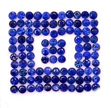 2 mm Natural Blue Sapphire Round Cut Lot 10 Pcs Calibrated Loose Gemstones