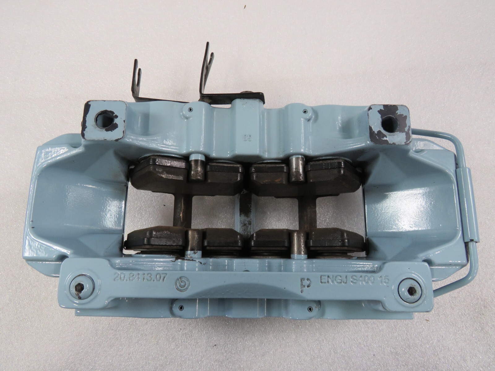 Lamborghini Gallardo, LP560, RH, Right, Front Brake Caliper, Light Blue, Used