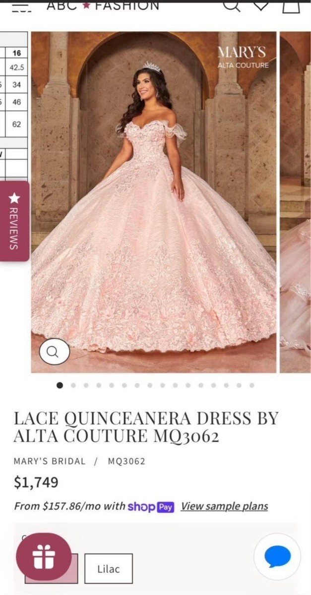 Pink Quinceañera Dress Size 16+ | eBay