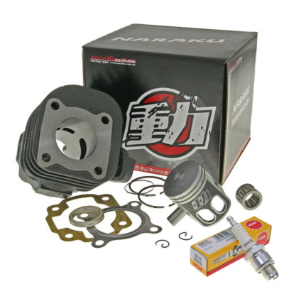 50ccm NARAKU Marken Zylinder Kit Aeon Cobra Minikolt Revo 50 2-Takt 10mm Bolzen