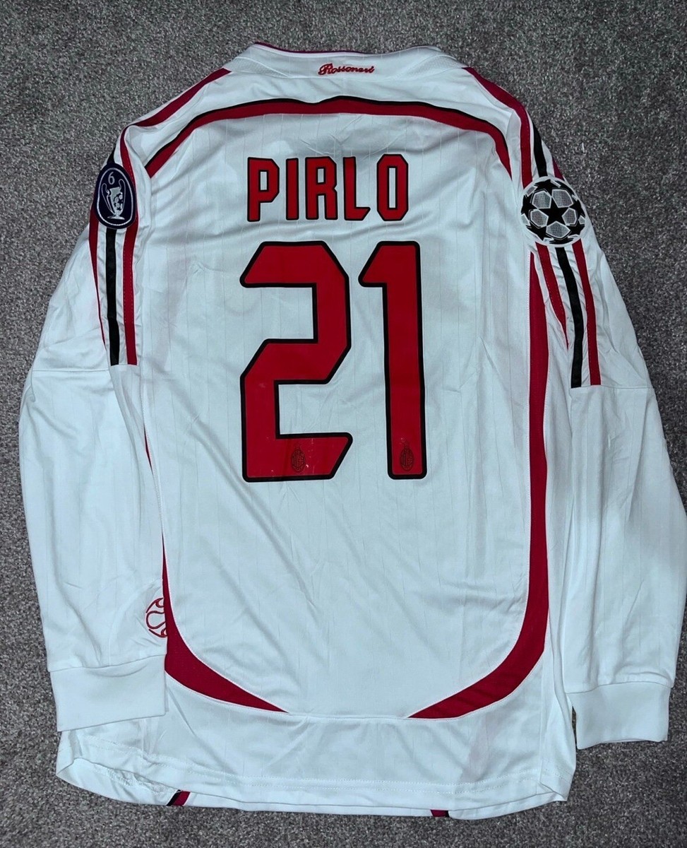 正規品　JUVENTUS PIRLO 21 ACミラン JEEP Football shirt JUVENTUS PIRLO #21 Jersey soccer, Boy`s