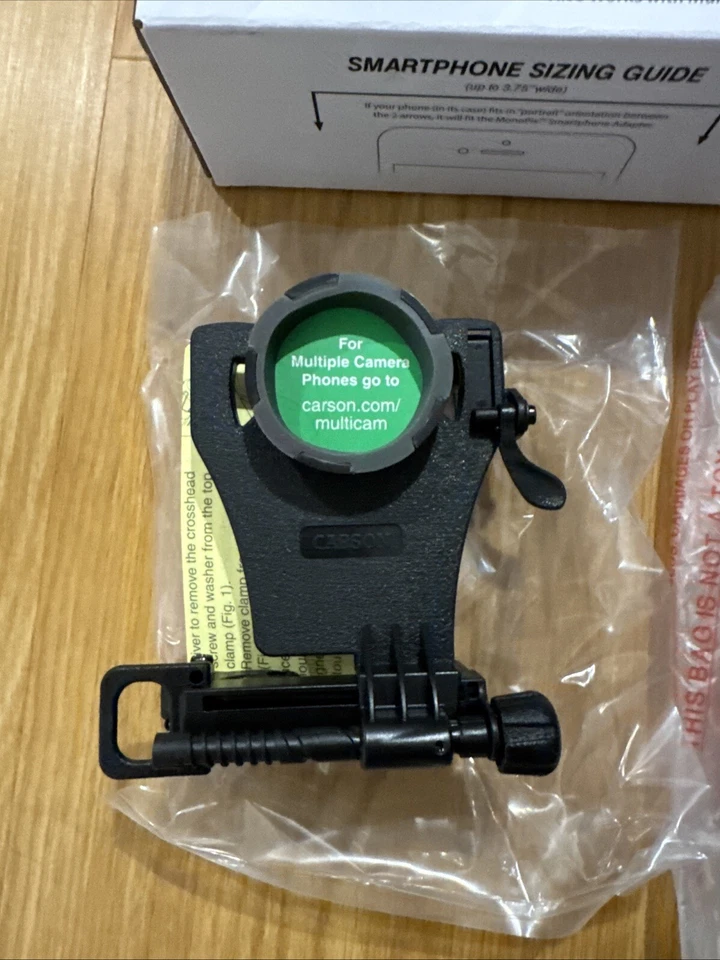 MONOPIX Carson Monocular W/ Smartphone Adapter MP-842IS | 8 x 42 mm (CS) N.I.B - Image 4 of 4