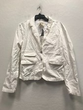 Pacsun Women's White Jacket Large