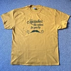 DEAD STOCK 2010s Mental Floss T-Shirt - Moustache Like Mittens For Your Face XL