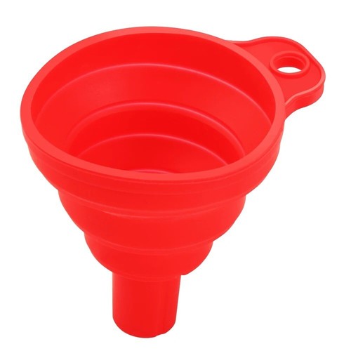 Car Funnel For Oil Fuel Gasoline Petrol Diesel Fluid Change Fill Collapsible - 第 2/9 張圖片