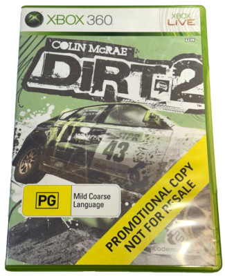 Colin McRae Dirt 2 Promotional Copy XBOX 360 PAL XBOX360