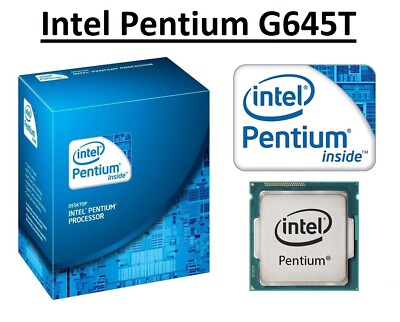 Intel Pentium G645T SR0S0 Dual Core Prozessor 2,5 GHz, Sockel LGA1155, 35W CPU