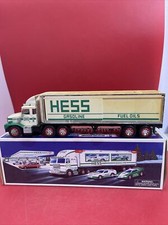 Hess Toy Truck and Racers - Collectible & Truck Toy Bank - No Box