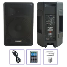 15" Active Loudspeaker DJ PA Powered TWS BT Speaker for Stage Studio Party KTV
