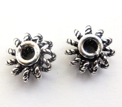 Lot De 50 Perles Séparatrices En Cuivre Oxydé 12x10x4mm - Pour Bijoux Artisanaux, Couleur Rouge, Fait Main