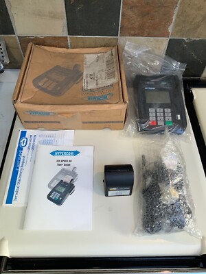Hypercom ICE 5500 ICE Apacs 40 Zahlung Kreditkartenautomat mit Drucker