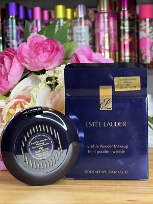 Estee Lauder Invisible powder Makeup 1N1 Ivory Nude .25 Oz. Full