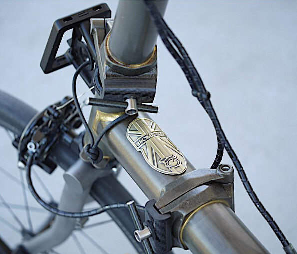 Badge De Cadre En Aluminium Pour Brompton – Aceoffix – Neuf – Décalcomanie