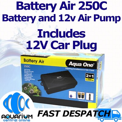 Aqua One 250C Aquarium Fish Tank Bait Battery Powered Fishing