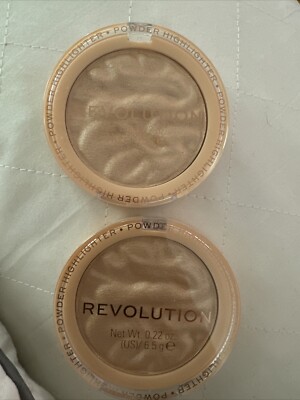 2X MAKEUP REVOLUTION - HIGHLIGHTER RELOADED *Just My Type* - 0.35 Oz
