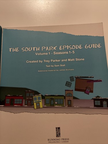 The South Park Episode Guide VOL 1 Season 1 - 5 Trey Parker Matt Stone - Bild 2 von 6