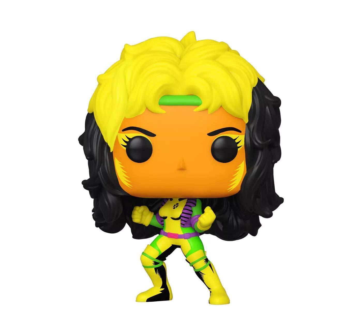 Funko Pop! Marvel: X-Men Classic - Rogue - (Blacklight) - Marvel Comics - Collec
