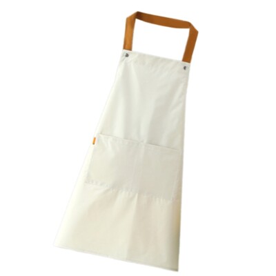 Professional Kitchen Apron with 2 Pocket Unisex Catering Apron for Women Men