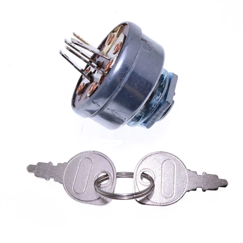 Ignition Switch W/Keys 045898 For Hustler Zero Turn Mower Raptor Fastrak Super Z - Picture 4 of 4