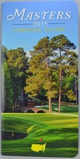 2015 Masters YARDAGE GUIDE from AUGUSTA NATIONAL